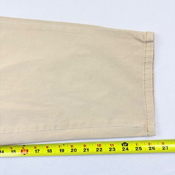 Terra & Sky Womens Stretch High Rise Beige Wash Utility Cargo Pants Size 16W NWT - Picture 10 of 10